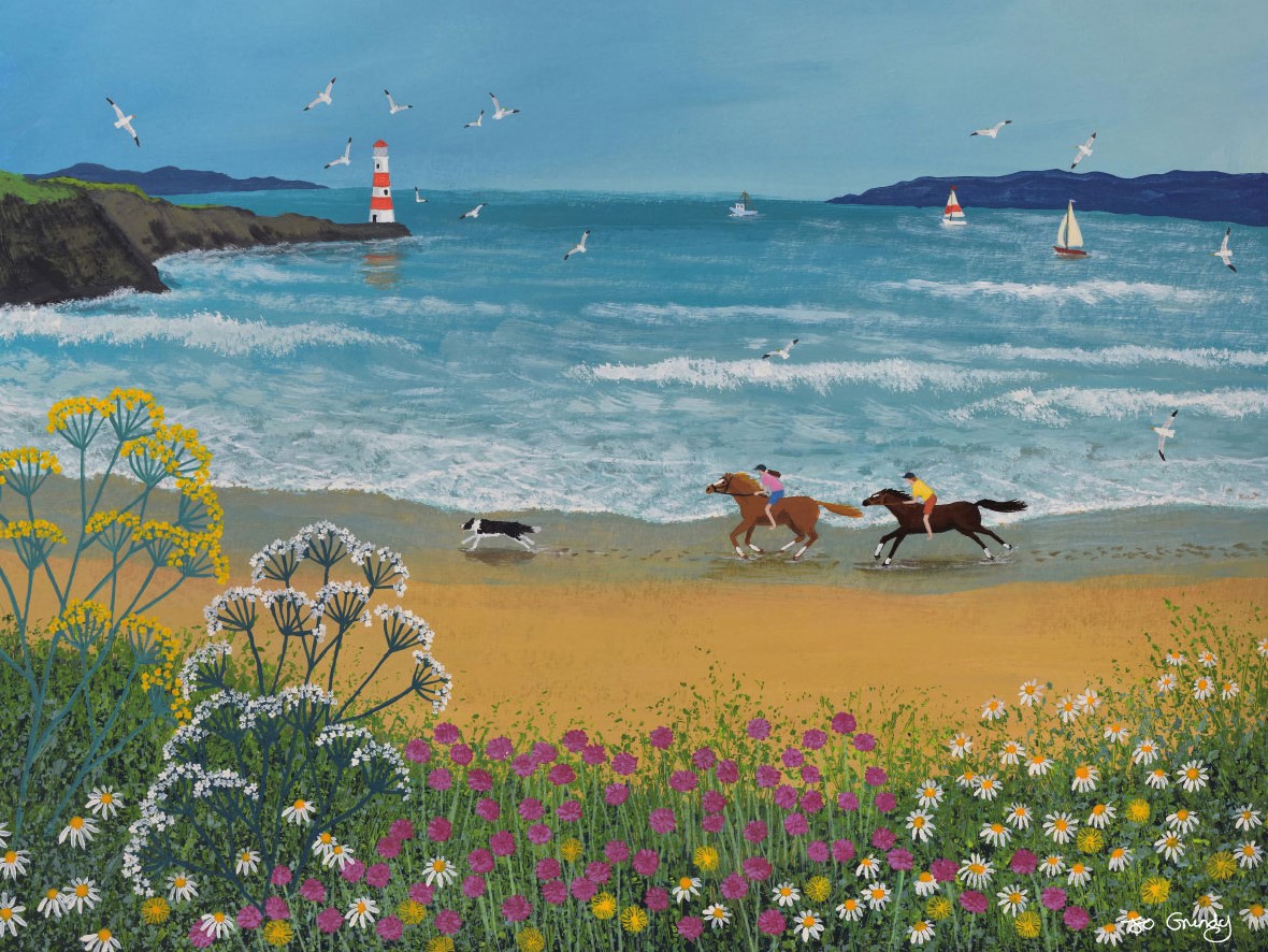 Race to the lighthouse - Jo Grundy